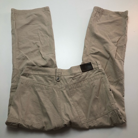 Salomon Beige Mens Pants Size 34